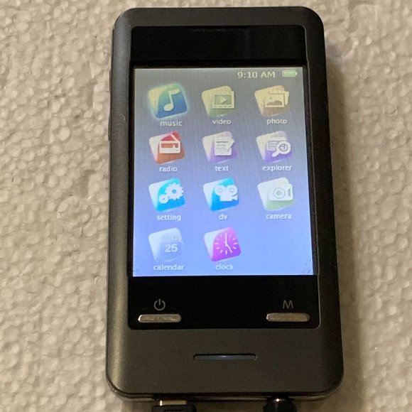 Coby 8 GB Digital Media Player - Works, Battery Dead / Parts - Repair - Picture 1 of 7